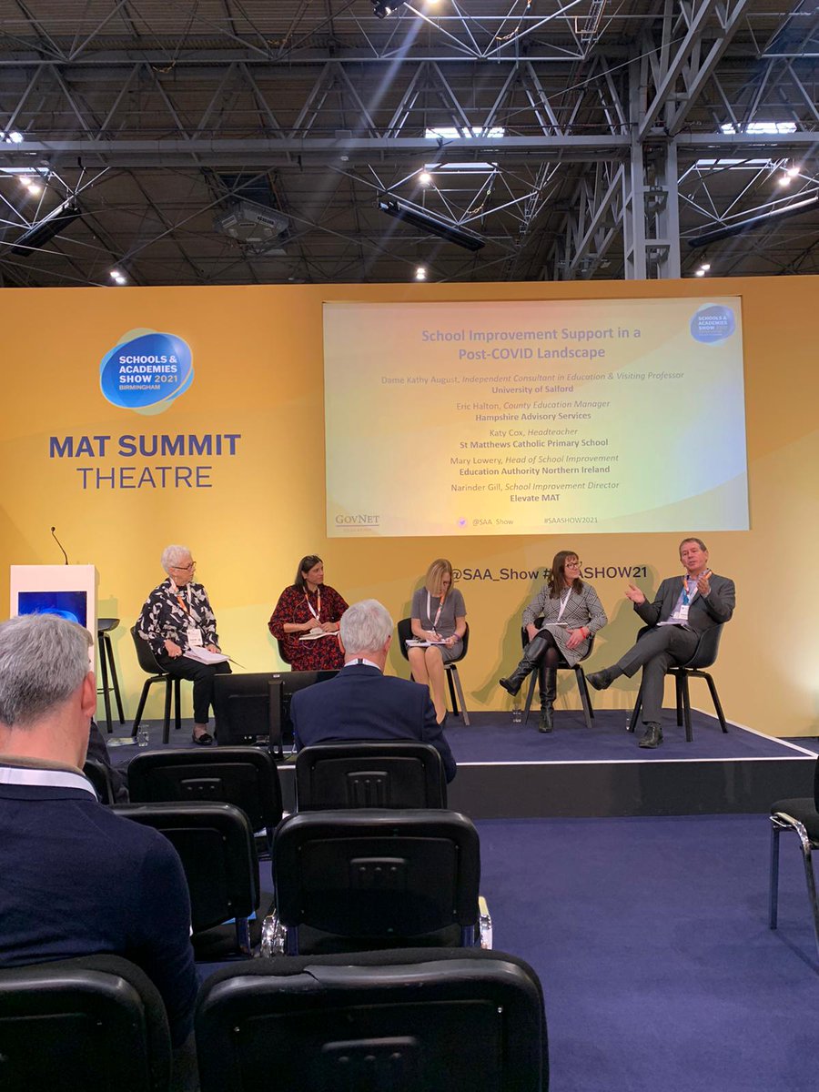 ExamcraftGroup's tweet image. Interesting conversation around &apos;School Improvement support in a post-COVID landscape&apos; @EdTech_Summit this afternoon. 
Does school support need to be different or has the pandemic just highlighted a need that was already there? 
#SAAShow21 #EdTechsummit21