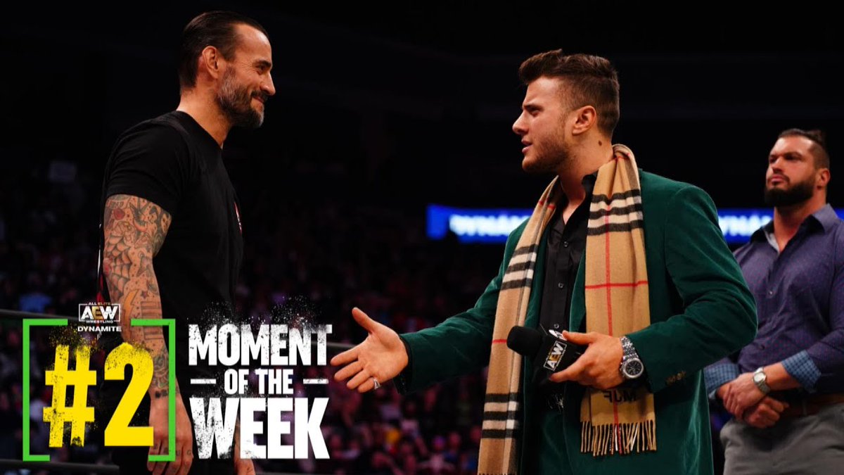 CM Punk and MJF in AEW