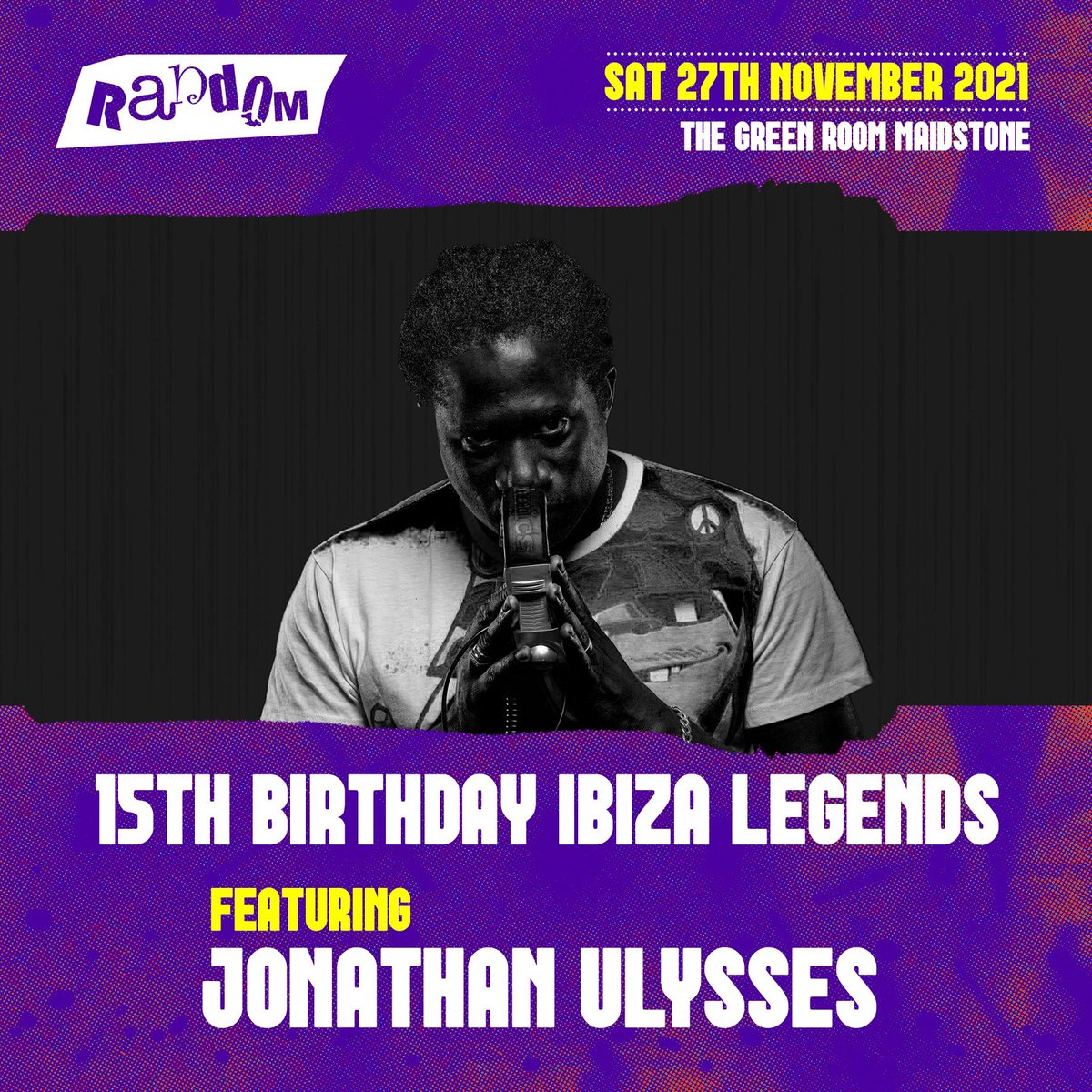 randomIBZ's tweet photo. Sat 27th Nov. Ibiza comes to Maidstone. Don't delay tickets on final release.  Meet the headliners... @jonathanulysses 
FINAL TICKETS 🎫  → https://t.co/2RKLMRmTyL
See you on the dancefloor! The Green Room Maidstone https://t.co/TDrGFLiXi8