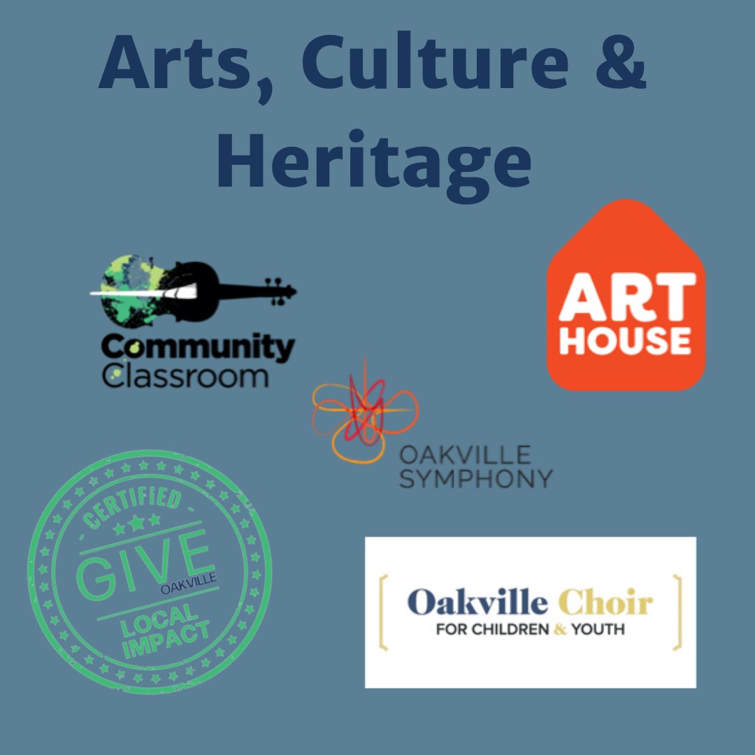 OakvilleCF's tweet photo. Check out the charities who support arts, culture and heritage in GIVEOakville.
Did you know that throughout 2020, nearly 1 in 4 charities did not receive a single donation?
Support local arts through the GIVE: https://t.co/vAvLw1Py96
#GIVEOakville #CertifiedLocal https://t.co/ksQJtjBFcg