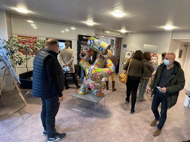 enedisOccitanie's tweet photo. Merci 🙏à l'entreprise adaptée gedeas de partager avec nos équipes de Montpellier autour de cette magnifique exposition itinérante ! L'objectif ? Déconstruire les préjugés et porter un nouveau regard sur le handicap pour favoriser l'inclusion.
#SEEPH2021 #RSE https://t.co/nsN2V7h6Ge