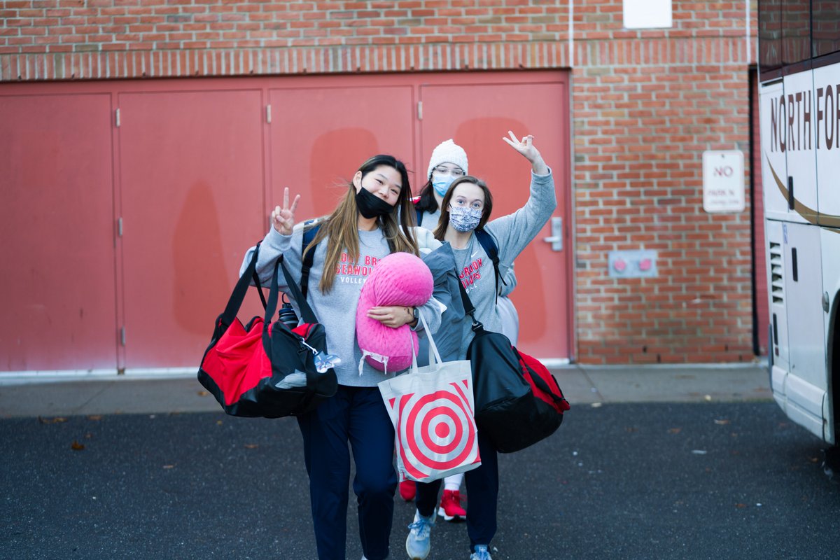 Next stop <a href="/AmericaEast/">America East</a> Tournament 🚌

🌊🐺 x #AEVB x <a href="/NCAAVolleyball/">NCAA Women's Volleyball</a>
