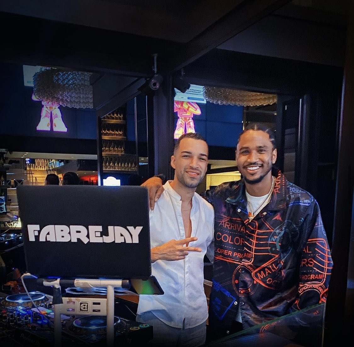 DjFabreJay's tweet photo. Only good vibes @TreySongz https://t.co/ZJH430OpDY