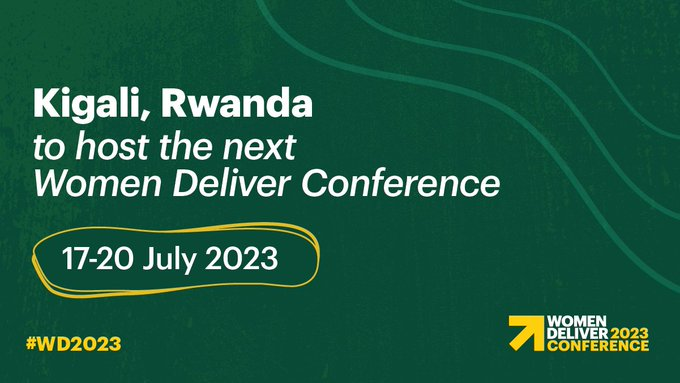 RwandaGender's tweet photo. 🚨BIG announcement🚨

Rwanda will host the Sixth Women Deliver Conference in July 2023, the world's largest conference on gender equality and the health, rights, and wellbeing of girls and women in the 21st century. #WD2023! https://t.co/knMTcVh1oP