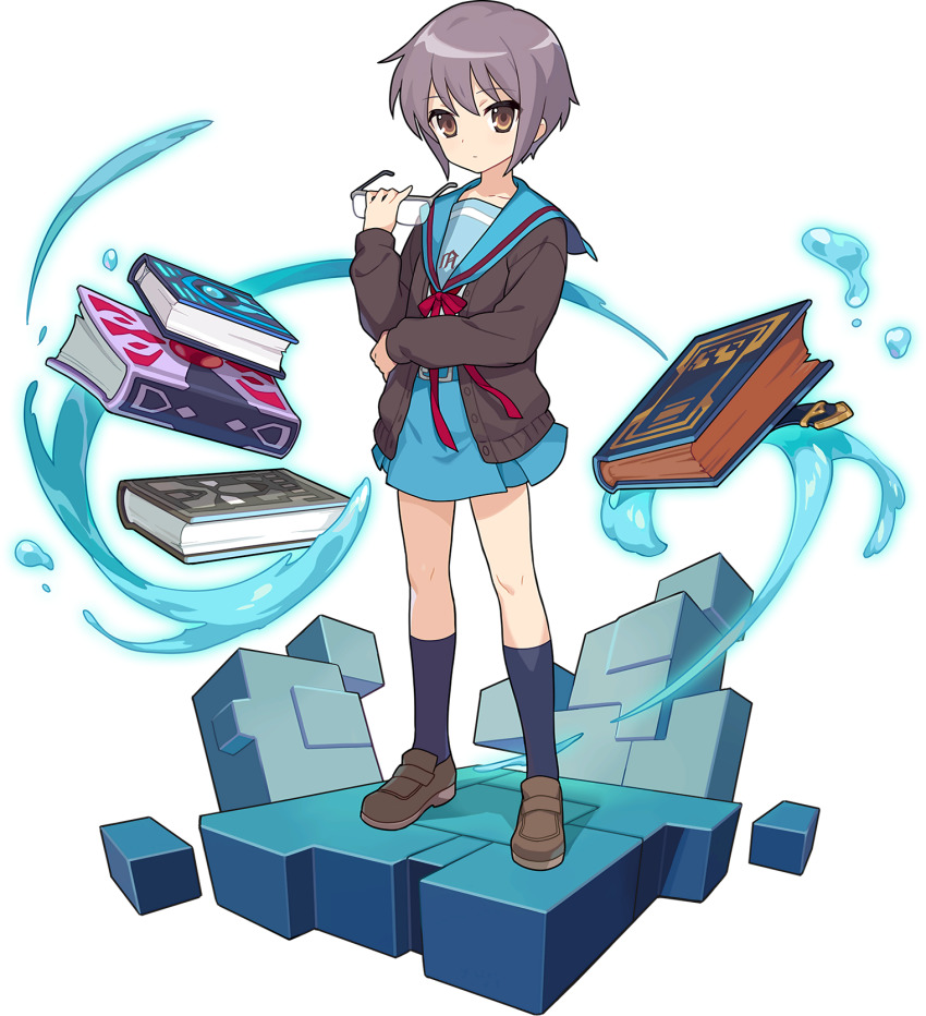 ElMundoShiro's tweet photo. Hoy vamos a celebramos el #Cumpleaños de #YukiNagato, uno de los personajes principales de "Suzumiya Haruhi no Yuuutsu (The Melancholy of Haruhi Suzumiya)". Es una chica muy callada y la única que no fue forzada a unirse a la #BrigadaSOS. #haruhi. https://t.co/uyQPLrDQfE
