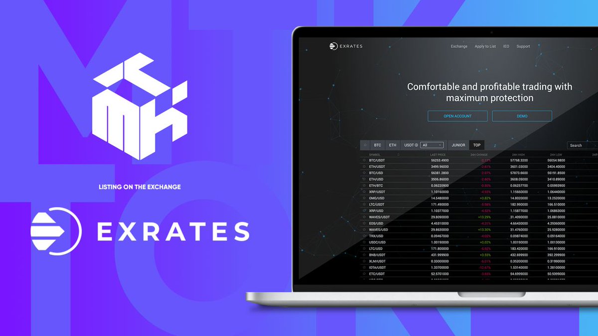 MagicTrading4's tweet photo. A little reminder that MTK Token is already a partner of Exrates exchange! Follow the actual information here!

https://t.co/vXJvlCfpy5 https://t.co/DCyUx2nIr1