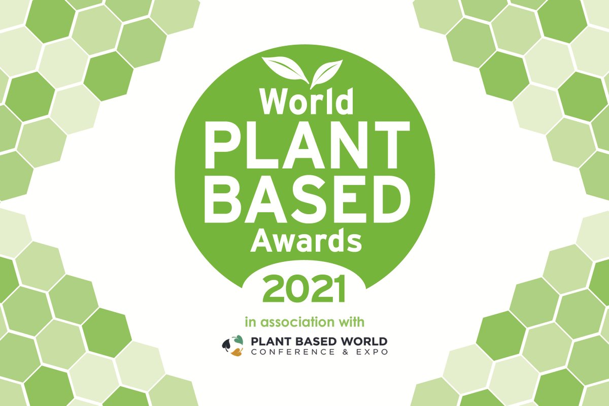 FoodBev's tweet photo. The shortlist of finalists for the second annual World #PlantBased Awards has been announced. Find out who the 2021 finalists are! https://t.co/VaaSVTRg1I #WPBA21 https://t.co/xKiRFzxzKV