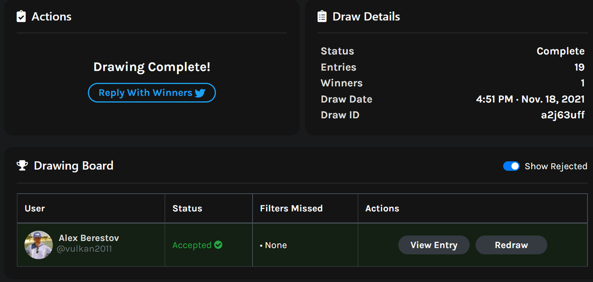 gregincrypto's tweet photo. Dear friends! We want to announce the winner of giveaway🥳

Random number generator choose Alex Berestov @vulkan2011

You can get your 500 $ESW
Write your wallet address on Polygon on the private messages📩 https://t.co/tV5jJv0Q1g