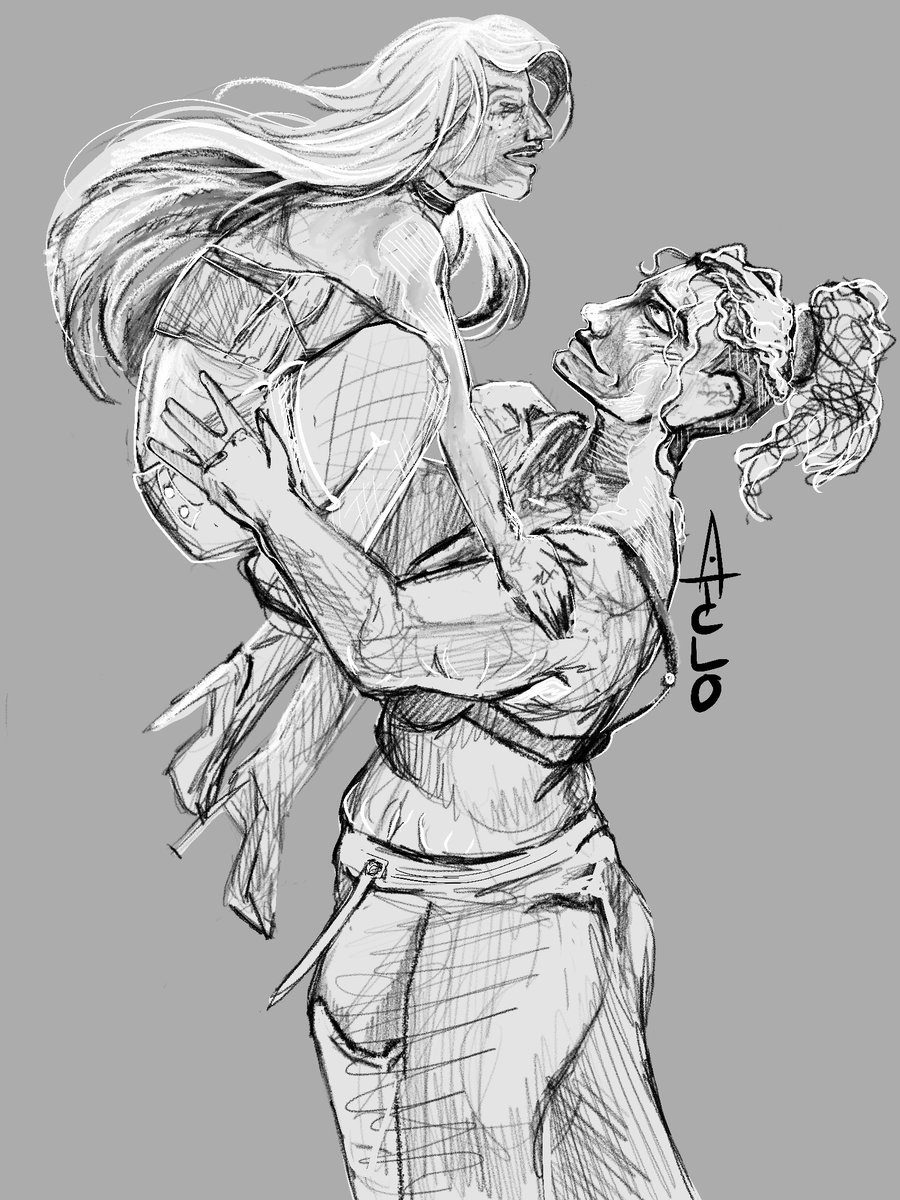 Atelolucid's tweet photo. when a weird lesibian mood strikes and one must sketch
#feelinggay #littlegay #gay #LGBT #lesbian #justsomegals #Sketch #commissionsopen #commissionopen #gayart #art #procreate #weirdmood #maybelonely #justgottadraw #atelo https://t.co/ylcx1BwnFF