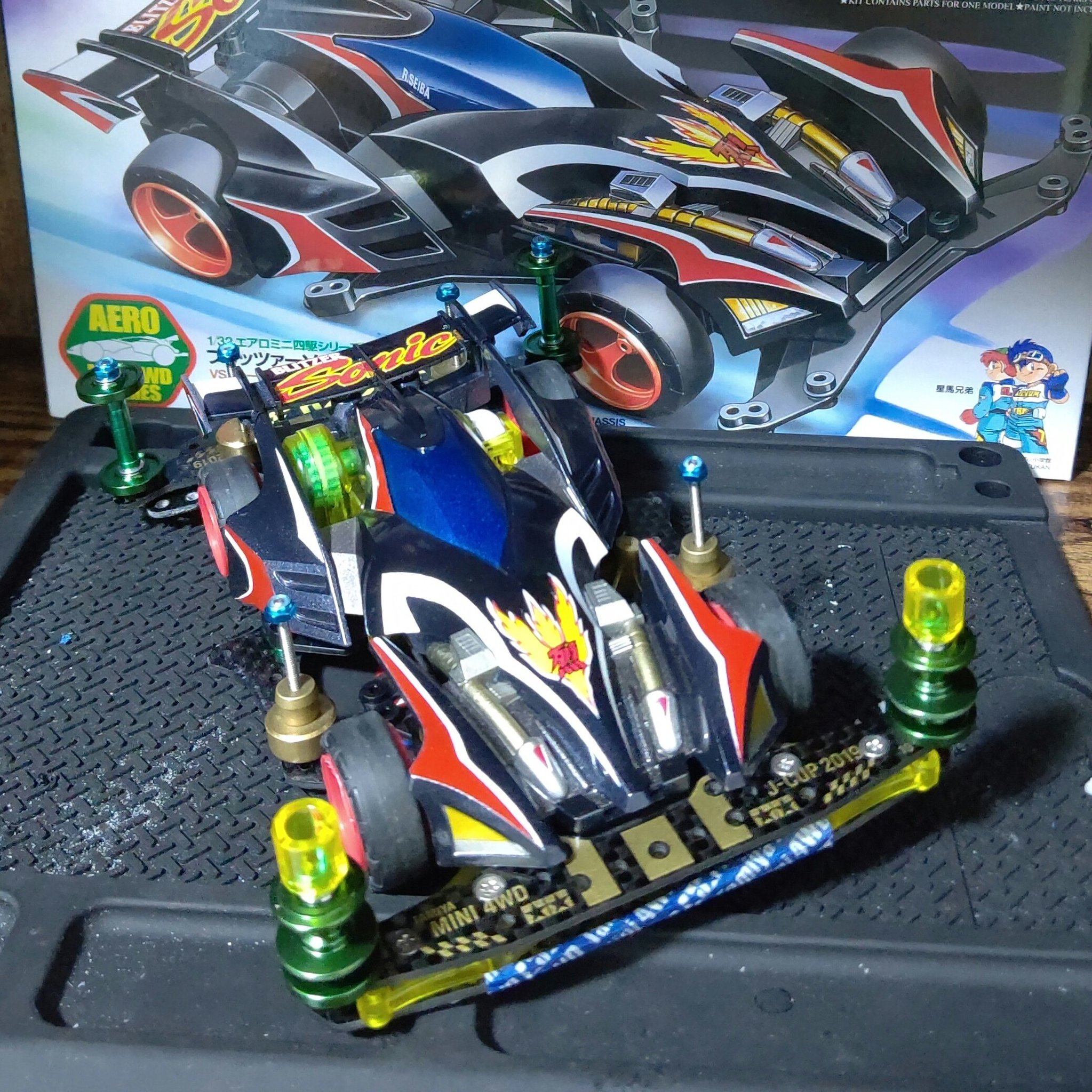 ブリッツァーソニック　ロデオソニック 　シャドウブレイカー　セット　ミニ四駆 ブリッツァーソニック ロデオソニック シャドウブレイカー