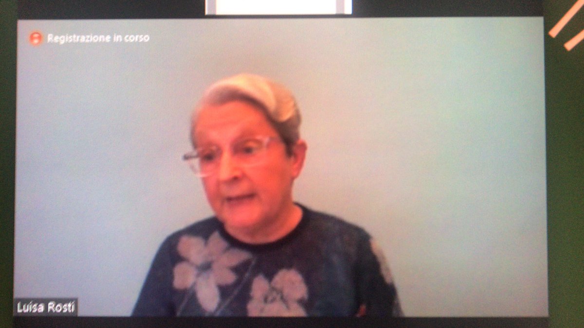 AidpNazionale's tweet photo. Parla ora Luisa Rosti, docente di economia dell’@unipv, che sostiene che donne e uomini sono diversi, ma che la #differenza non significa carenza  @RostiVQR09 #4W4I #GenderPayGap https://t.co/QUHR6MsUpA