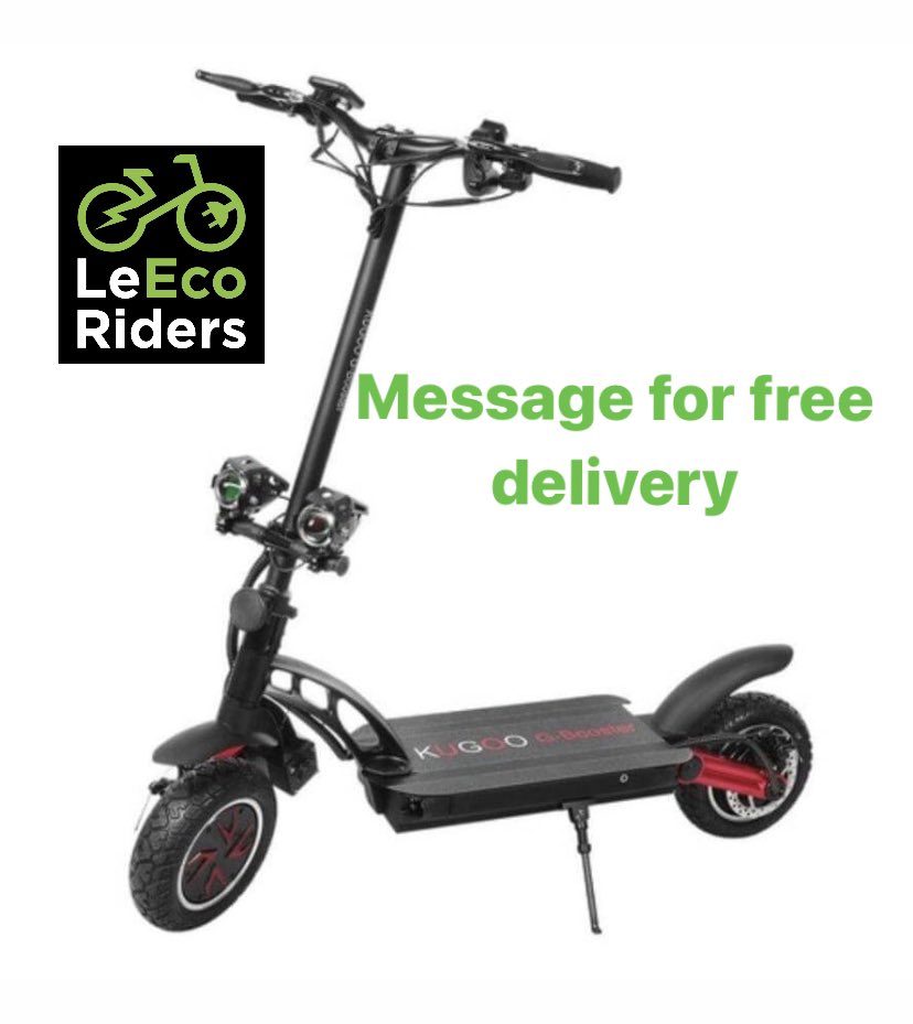 LeecoRiders's tweet photo. Kugoo G-Booster back in stock @leeco_riders 
https://t.co/xg9ctGp7Iv
#kugoo #kugoogbooster #electricscooter #ecofriendly #ecotravel https://t.co/1WLv2YvQ1a