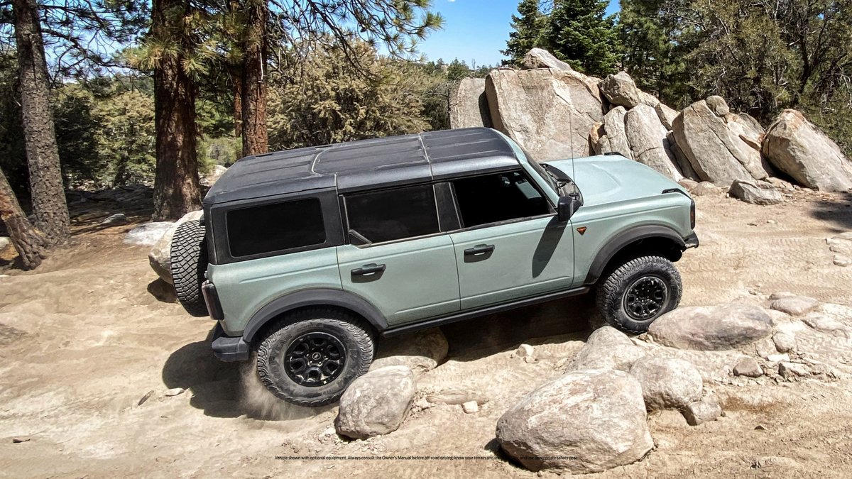 You demanded manual-transmission #FordBronco’s be offered with the Sasquatch Package, and we couldn’t stop thinking about it.​

Coming in 2022 👇