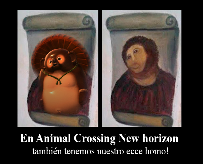 No pude evitar hacer este meme XD
#EcceHomo #AnimalCrossing #ACNH #NintendoSwitch