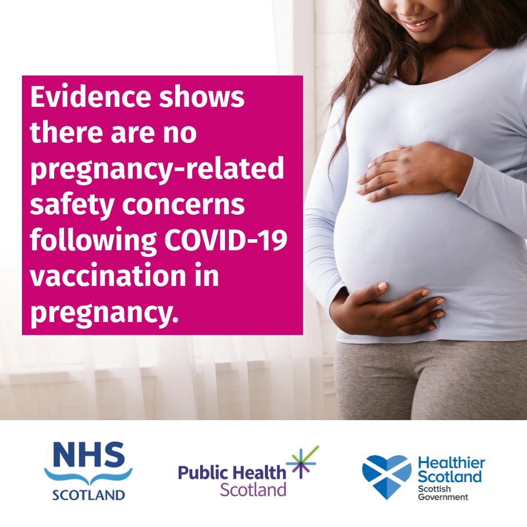 "99% of pregnant women in Scotland who caught COVID-19 and were admitted to intensive care 
were unvaccinated" Please if you are pregnant, thinking of getting pregnant or breastfeeding seek evidence based information about the COVID vaccine.