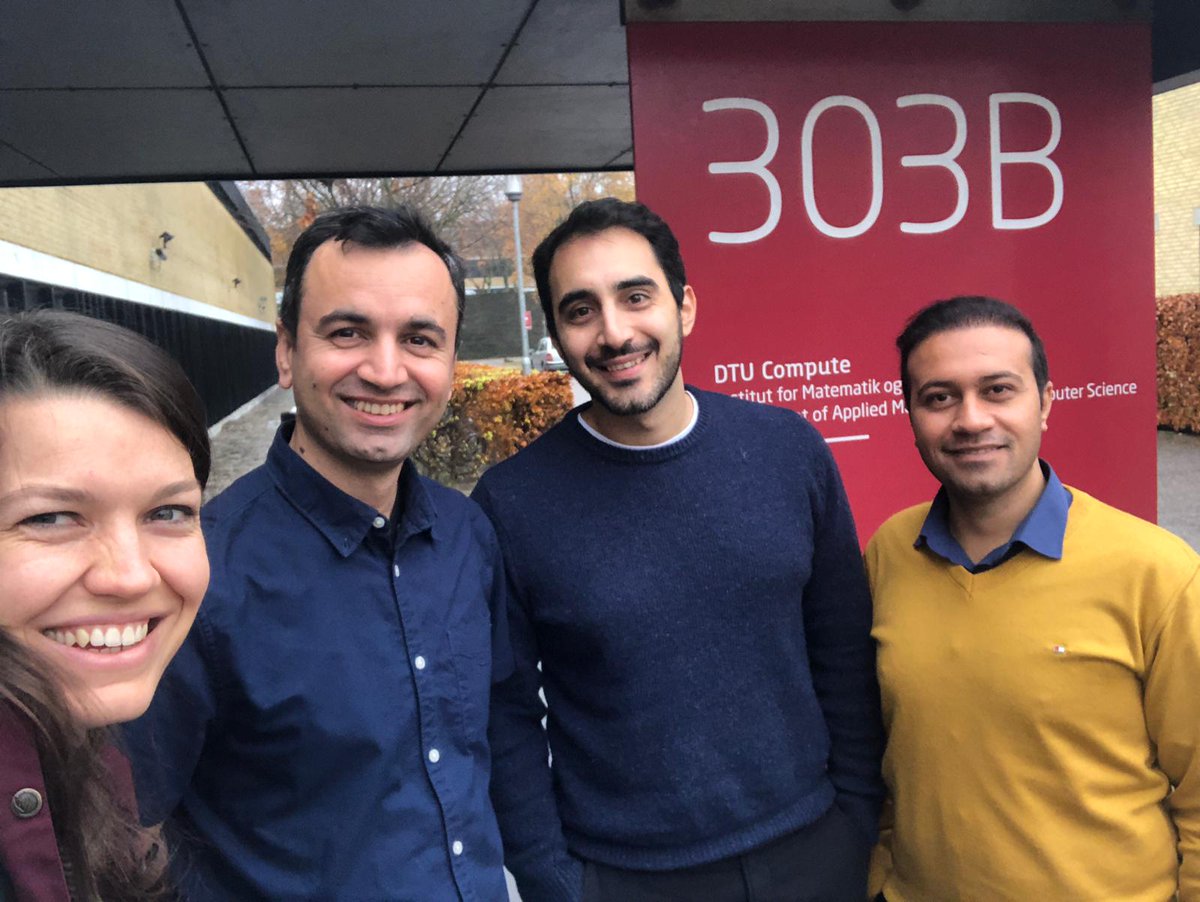 ebalanceplus's tweet photo. Happy faces at @DTUtweet!
Exploitation Manager @maravanwelie is meeting the experts on #MarketModels #Simulation and #electric #EnergyManagement simulations Mohsen Banaei, Francesco D'Ettorre, Razgar Ebrahimy.
#teamwork #together #ebalanceplus #data #Computing #SmartGrid https://t.co/oBgCeZ5FH2