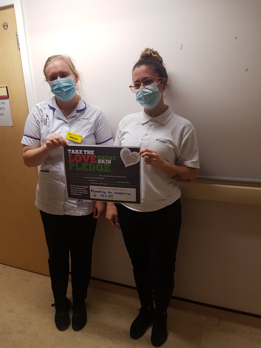 Dietitians supporting #stopthepressure. Pledge to promote the completion of MUST. <a href="/NM_Dietitians/">North Mid Dietitians</a> <a href="/physiokat1/">Kat Binns</a> <a href="/SarahHa88622902/">Sarah Hayes</a> <a href="/zenkim74/">Kim</a> <a href="/TraylingShahida/">Shahida Trayling 💙</a> @NorthMidNHS
