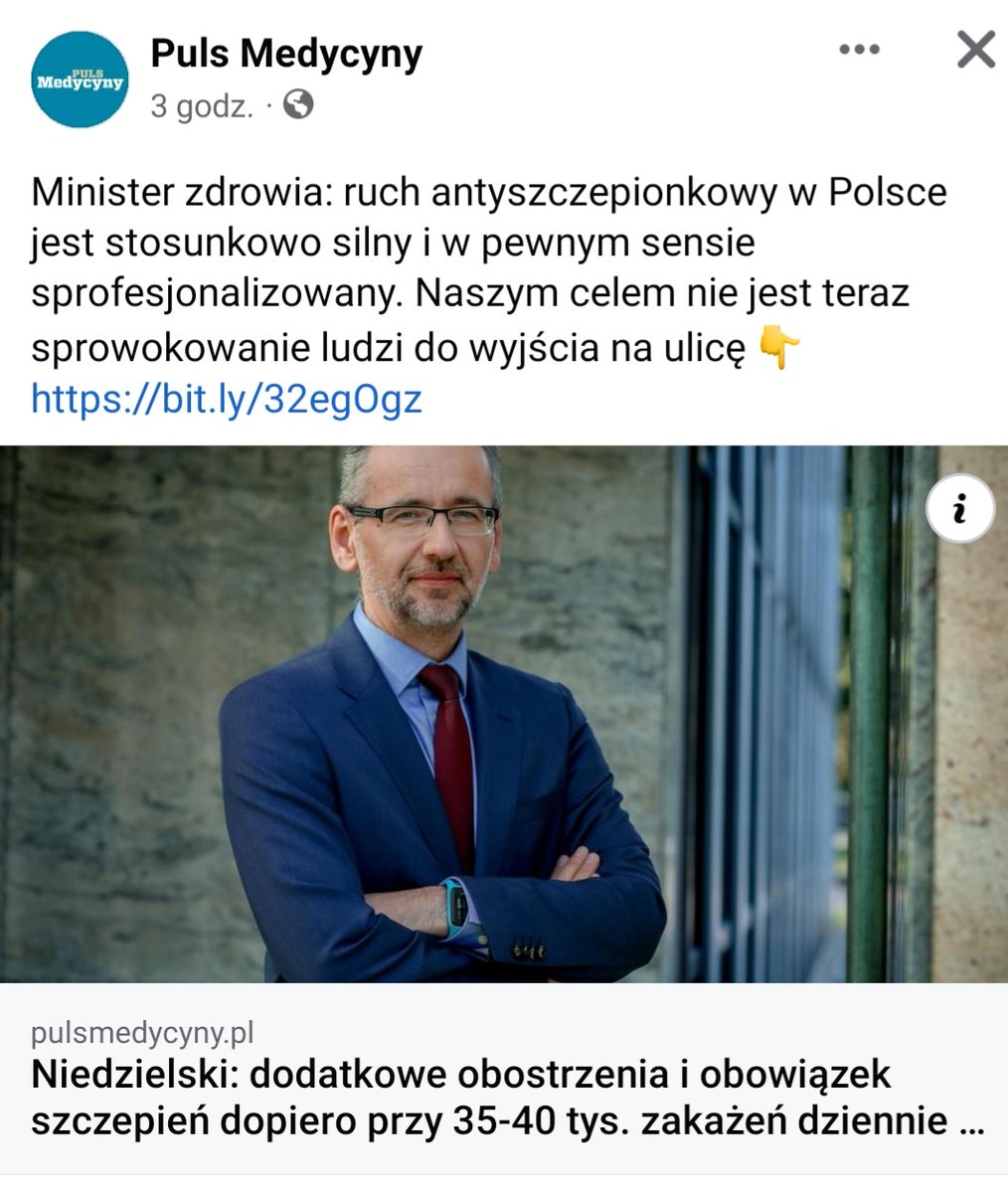 📣 <a href="/a_niedzielski/">Adaś N.</a> akceptuje SETKI nadmiarowych zgonów DZIENNIE bo obawia się ludzi ignorujacych naukę i rozsądek wychodzących na ulicę!
Panie ministrze apelujemy o zaprzestanie igrania ZDROWIEM obywateli naszego kraju. Czy Pan zapomniał jakim ministerstwem Pan kieruje?