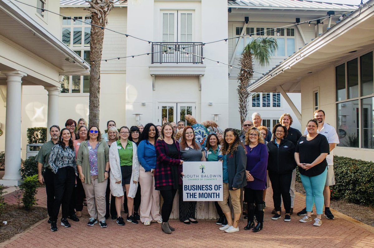 Thank you South Baldwin Chamber of Commerce!

Spectrum Resorts is November’s South Baldwin Chamber of Commerce Business of the Month! 👏