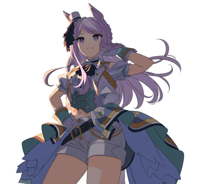 毎日お絵かき1499日目 
マックイーンもカッコよくしたい!
#ウマ娘 