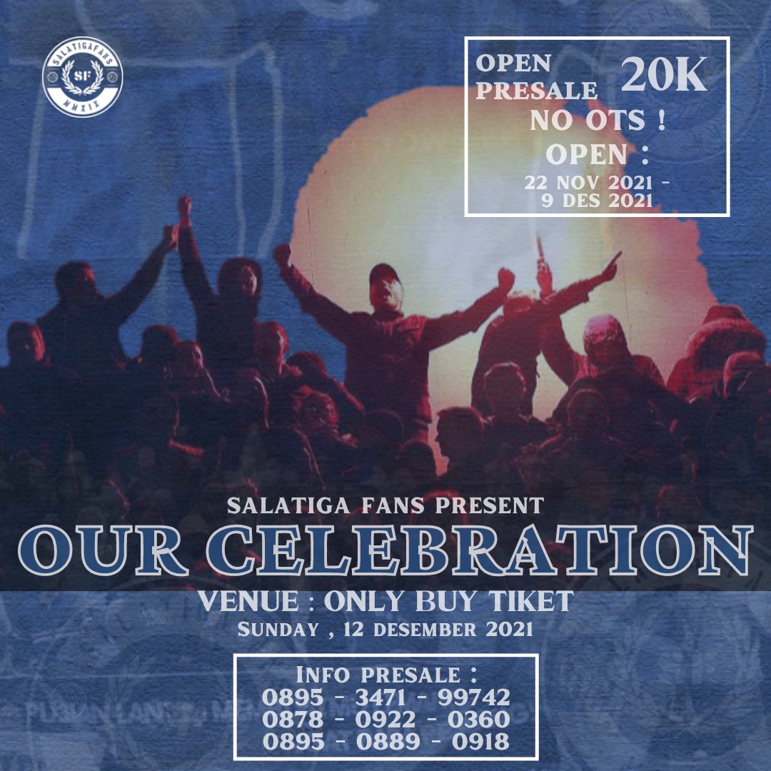 TIKET TERBATAS!
terbuka untuk umum
come on lets party💙