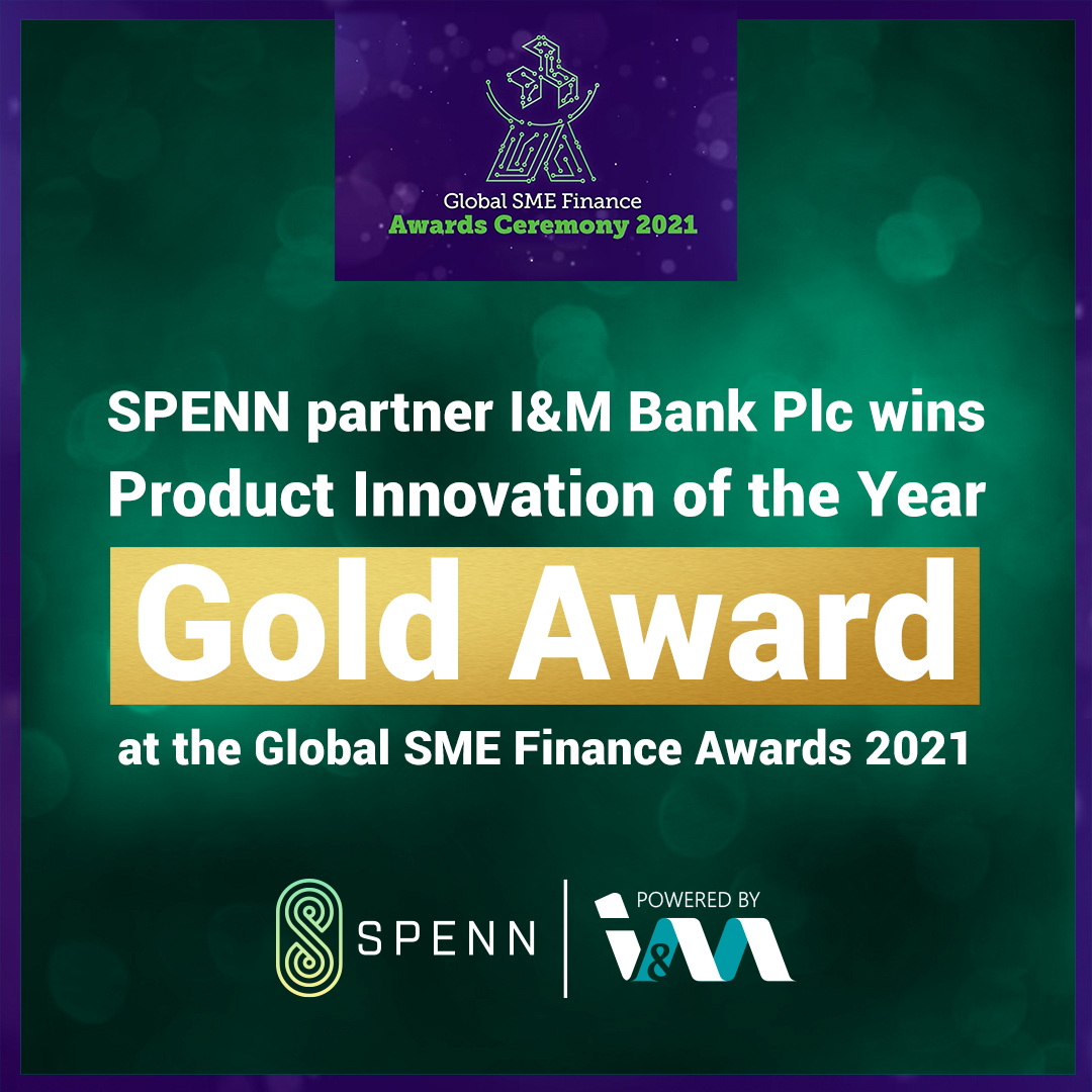I&amp;M Bank, our bank partner in Rwanda, entered SPENN as their product innovation submission to the Global SME Finance Awards 2021 and achieved the Gold Award!
Watch the awards ceremony here: lnkd.in/gFVPi2Qh
#SMEFinanceAward #SMEFF21 #blockchain