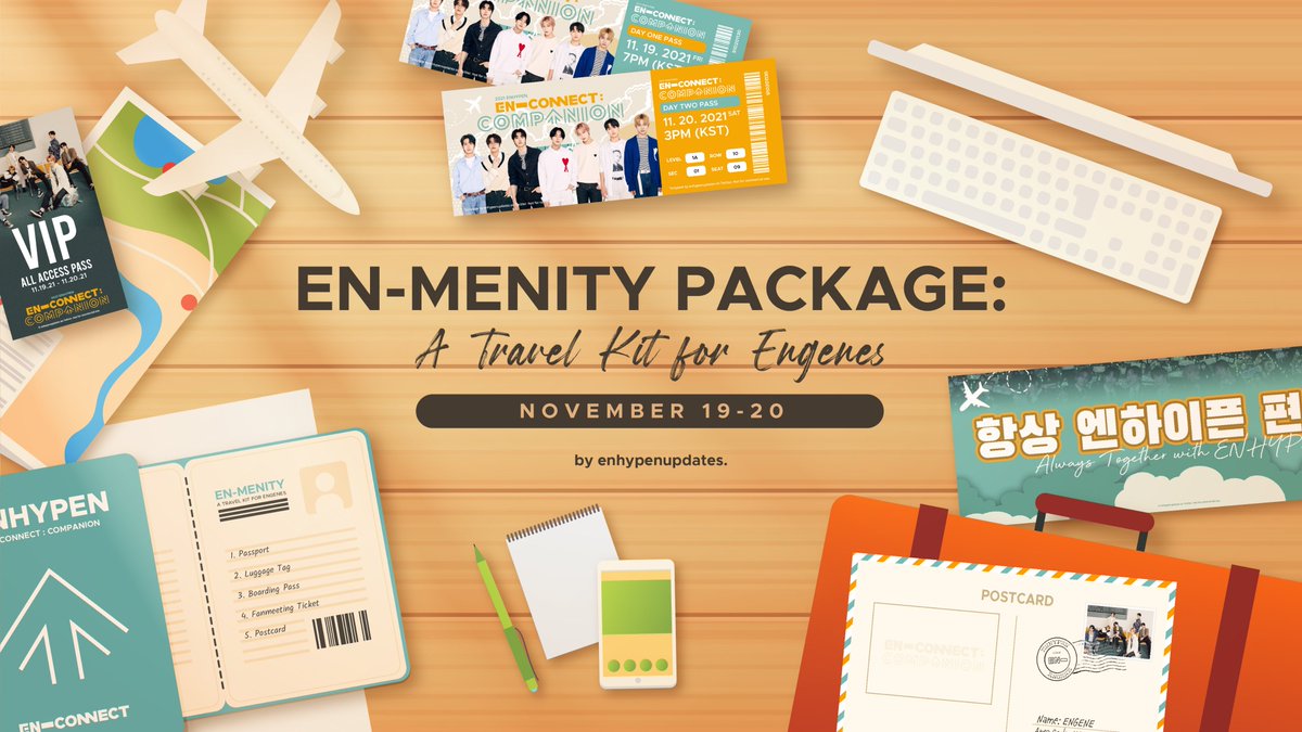 WELCOME ABOARD FLIGHT 1130 BOUND TO EN-CONNECT LAND!

For the best in-flight experience, ENGENEs are entitled to receive our first-class EN-MENITY PACKAGE 🔥 See you at the destination! 💕

Claim here: 🔗drive.google.com/drive/folders/…
🔽 See thread for details

<a href="/ENHYPEN_members/">ENHYPEN</a> <a href="/ENHYPEN/">ENHYPEN OFFICIAL</a>