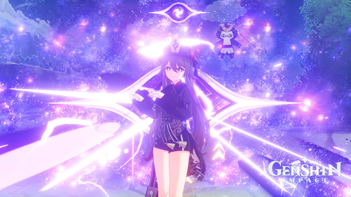 iwantmilkcoffee's tweet photo. a magnificent astrologist, guessing by the reflection of the stars in the sea surface 🌊💫☄️✨
a mysterious butterfly that watches over the repose of human souls🦋🔥🥀👻

#GenshinImpact #原神 #Genshin_Impact #MonaMegistus #HuTao https://t.co/XdQ4P6IkwY