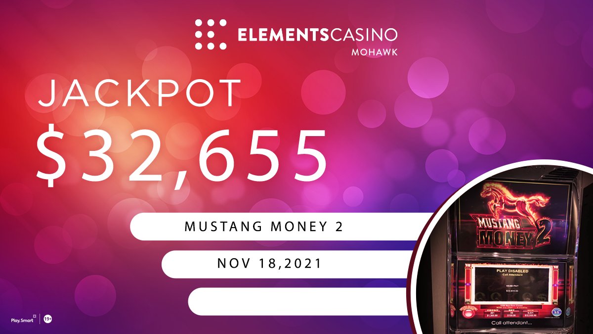 Woot Woot!
An Elements Rewards Member hit a $32,655 Jackpot on our Mustang Money 2 last night! Congratulations!

Checkout our available themes on our website: elementscasinomohawk.com/slots

#MONEY  #slot #jackpot #mustang #entertainment  #itsallhere #elementscasino