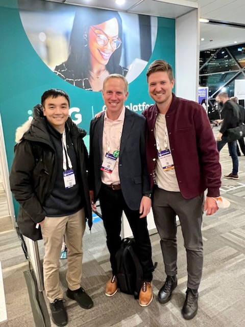 Great to connect in person <a href="/SAASNORTH/">SAAS NORTH</a> with  <a href="/ada_cx/">ada</a> <a href="/mimurchison/">Mike Murchison</a>