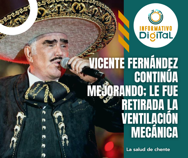 InfoDigitalCo's tweet photo. #Música #Internacional | ✊ En comunicado oficial, el personal de salud a cargo de la evolución de Vicente Fernández a entregado parte alentador. 
👉 https://t.co/mkzodcyb9s 👈 https://t.co/P9oGSZe1TJ