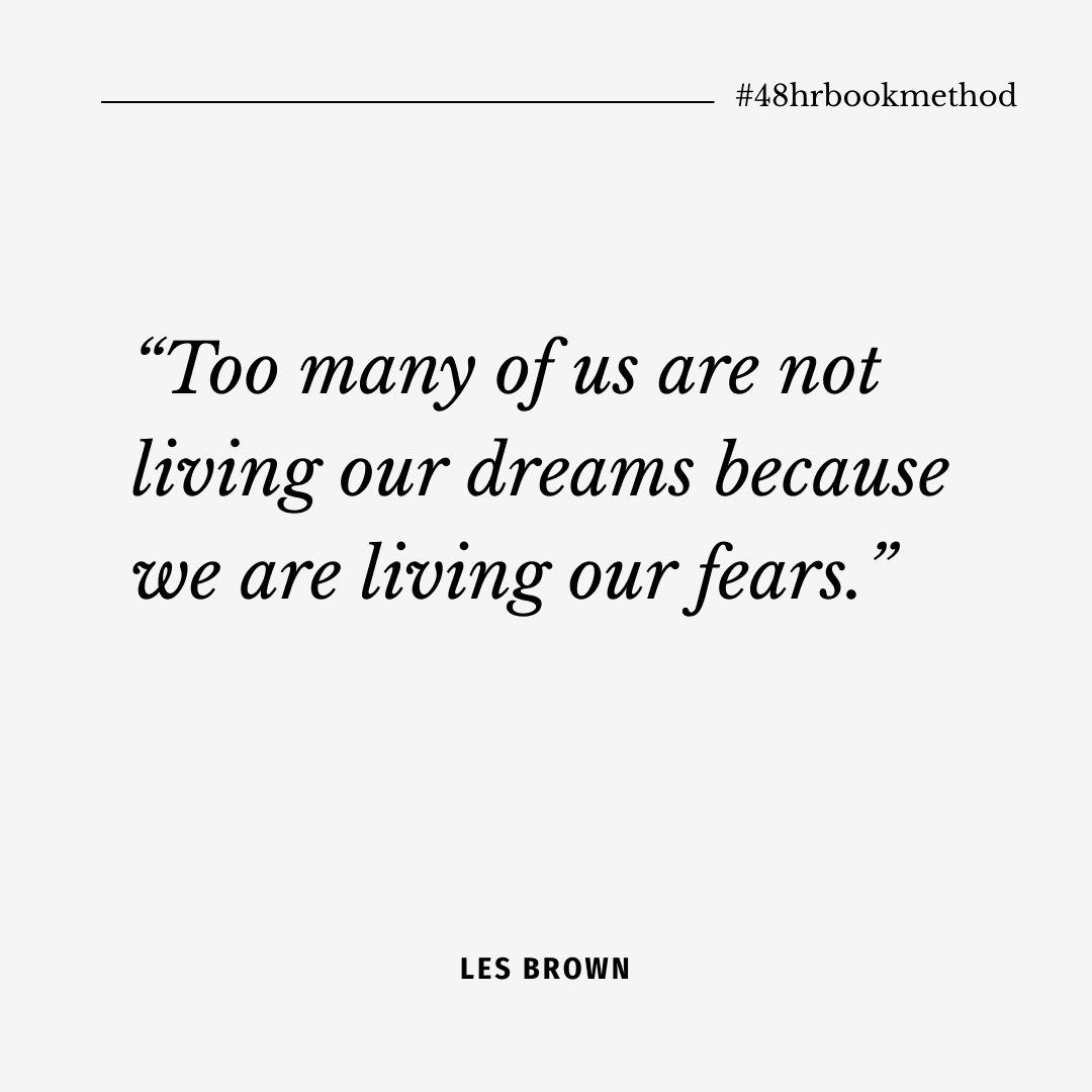 Oikosofy's tweet photo. “Too many of us are not living our dreams because we are living our fears.”
— Les Brown
#48hrbookmethod
Write, live fearlessly!
https://t.co/qHBi2fkWeN https://t.co/xn0SnwNnQB