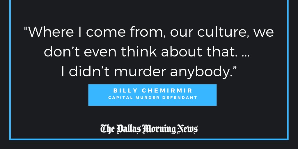 cscudder's tweet photo. ICYMI, jurors heard from Billy Chemirmir yesterday in an hours-long interview with @DallasPD and @PlanoPoliceDept detectives.

https://t.co/s1SGajcGar https://t.co/4I4E2Y49Ed