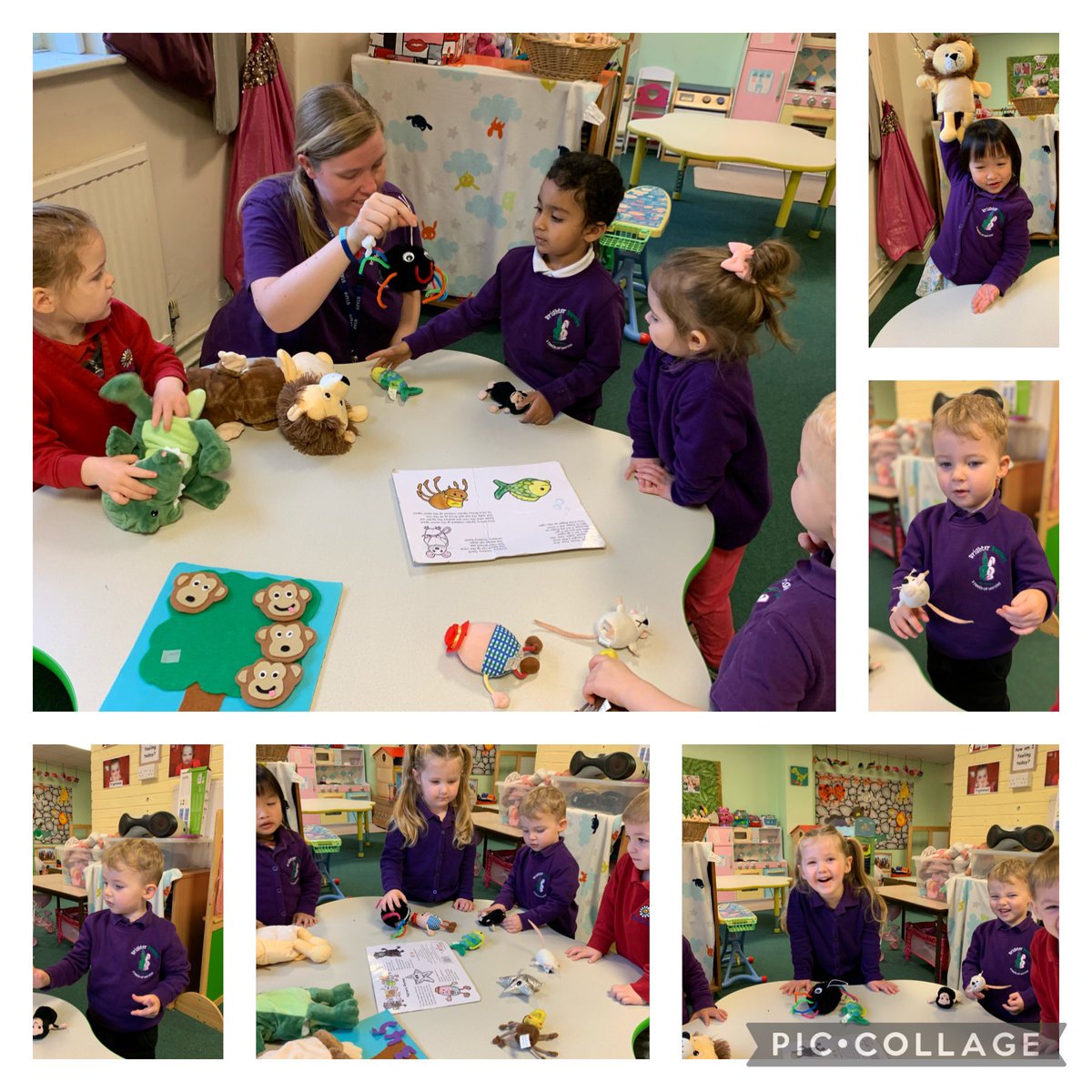 brighterbunnies's tweet photo. Having lots of fun learning #nurseryrhymes @worldrhymeweek this morning #EYFS #counting #colourrecognition #communicationandlanguage #singing #learningwords https://t.co/ZmDRdv2gTw