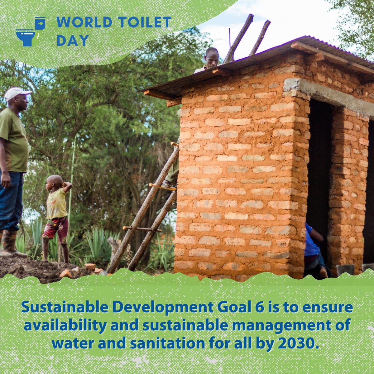 There will be no sustainable future without toilets! We must work faster and come together as a community to work towards SDG 6. 

FINISH Mondial envisions a world in which everyone has access to sustainable sanitation 

#WorldToiletDay #sustainabledevelopment #valuingtoilets