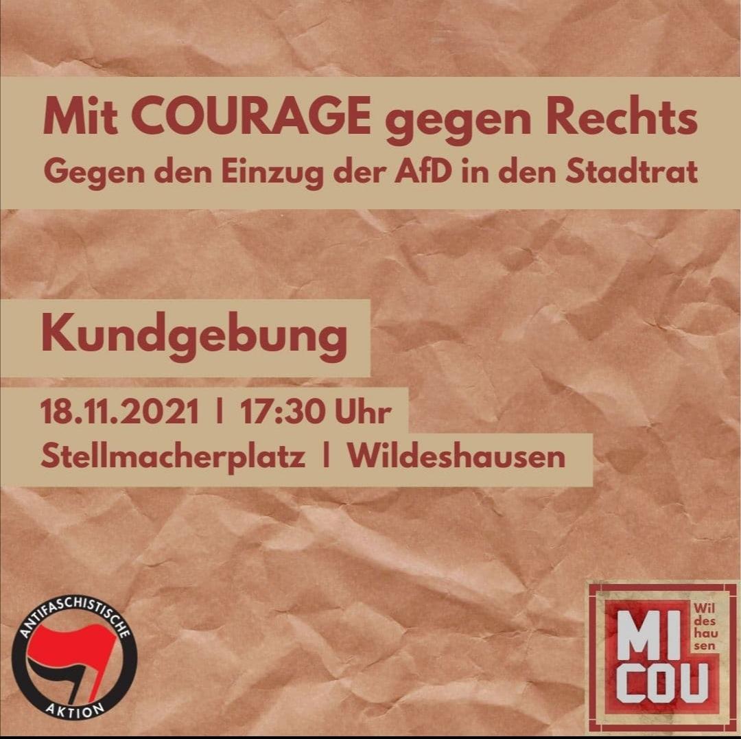 moin_migrantifa's tweet photo. Uns erreichte eine bitte von Genoss*innen und Freund*innen, diesen Aufruf, für kurzentschlossene Reisegruppen oder Personen zu teilen.
Zeigt klare Kante gegen rechts und yalla es gibt kein ruhiges Hinterland!
#whs1811 #micou
1/13
!B https://t.co/xn4BzgS1GG