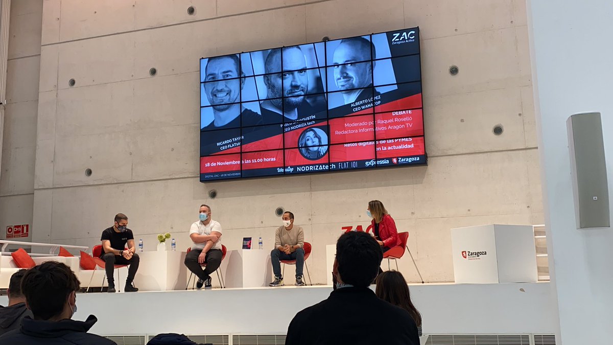 gustaffsson's tweet photo. ¿Qué tienen en común estos emprendedores?
Mentalidad innovadora frente a los “dinosaurios” de la empresa tradicional 

Ricardo Tayar, CEO @SomosFlat101
Pablo Sanagustín, CEO @NODRIZA_tech
Alberto López, CEO @Wanatop

#DigitalZAC https://t.co/LKckc3BS1v