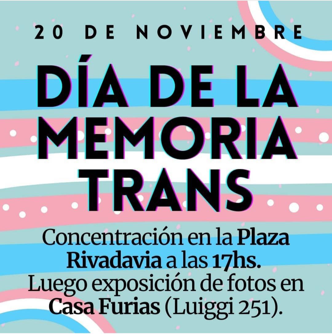 ObsGeneroUNS's tweet photo. El dolor no se indemniza, el daño sí. 

Los procesos de violencias a los que son sometidas las personas travestis y trans dan cuenta de un presente de olvido. Este 20/11 marchamos para reivindicar la lucha por una indemnización a nuestras viejas trans. 

+ https://t.co/lSTYMyktRO https://t.co/tKB23I4iPG