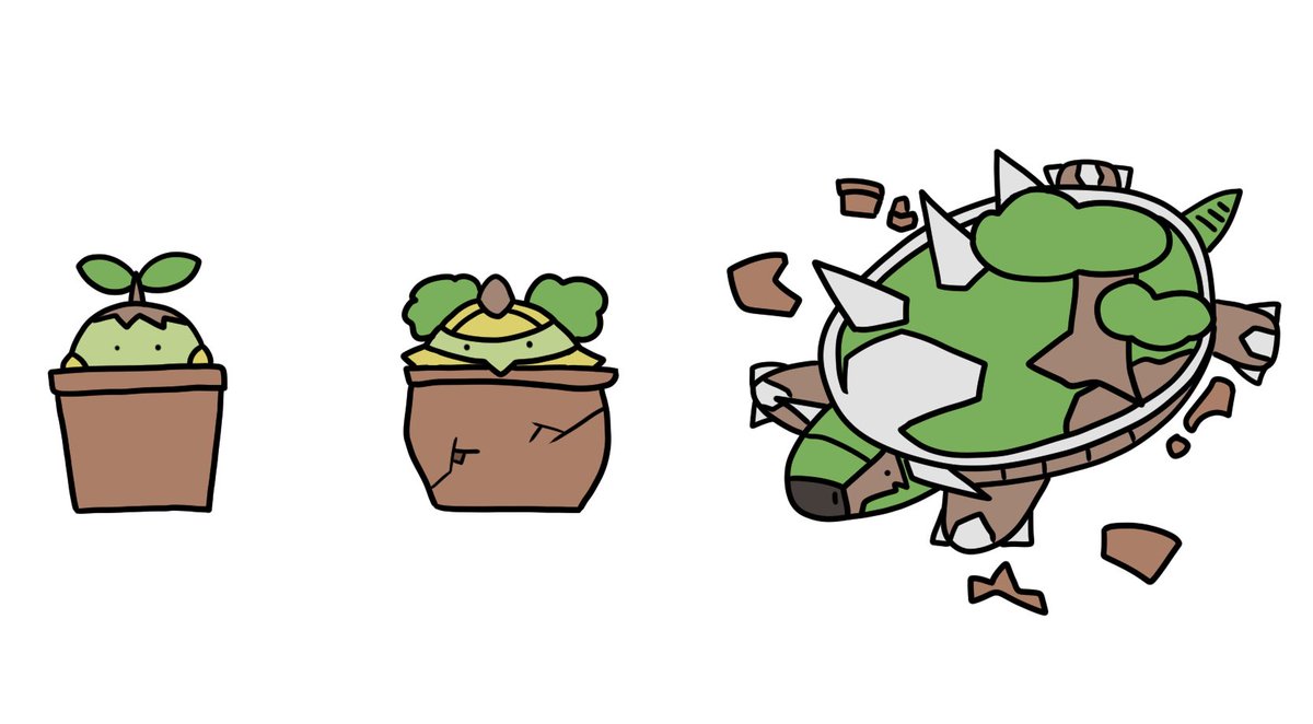 ダイパリメイクまでもうちょいじゃなぁナエトル一番人気なさそう 応援イラスト ポケモンbdsp ツイレポ