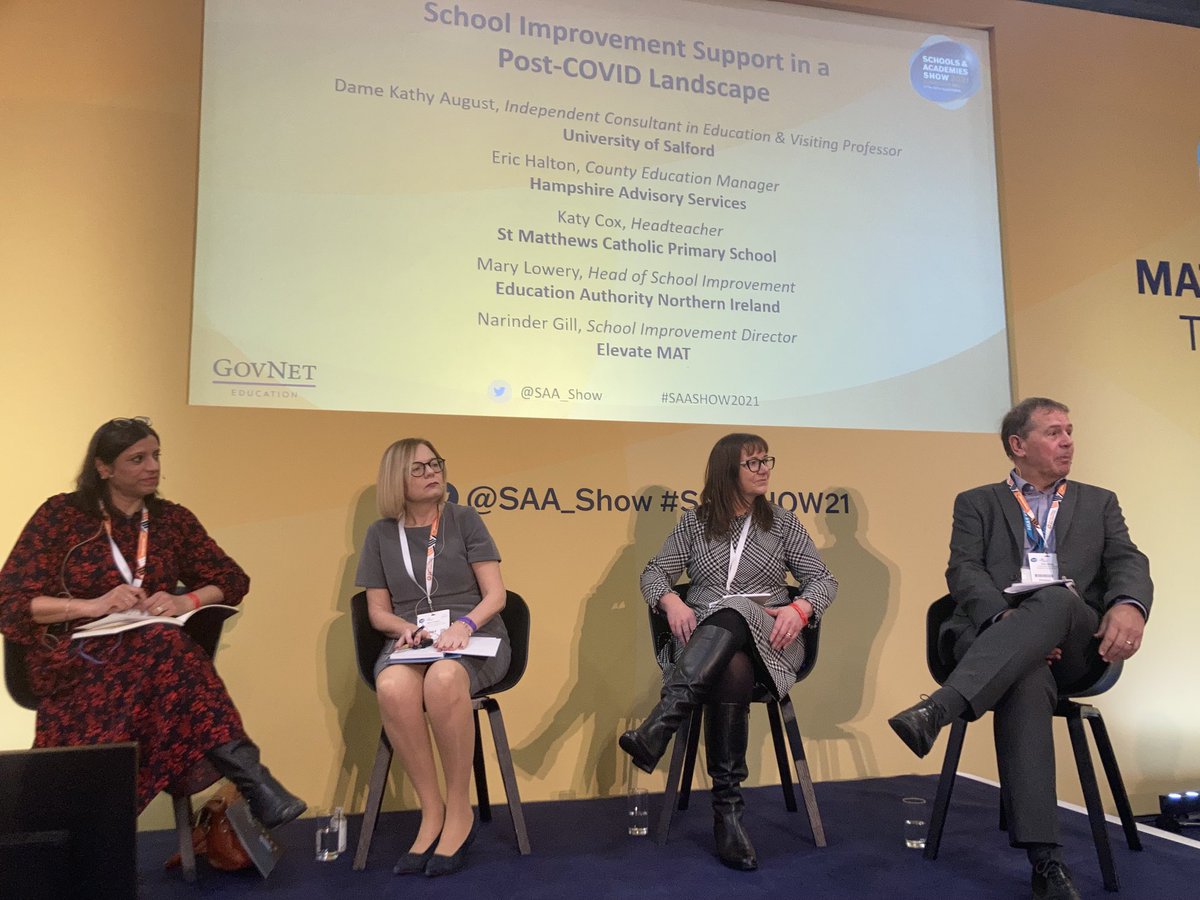 The ⁦<a href="/EducateAdvise/">Association of Education Advisers</a>⁩ associates across the UK chaired by the wonderful ⁦<a href="/KathyAugustDBE/">Kathy August</a>⁩ with Katy Cox Mary Lowery Narinder Gill Eric Halton