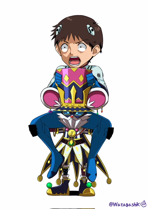 合体しなさい!シンジくん#バトスピ #エヴァンゲリオン 