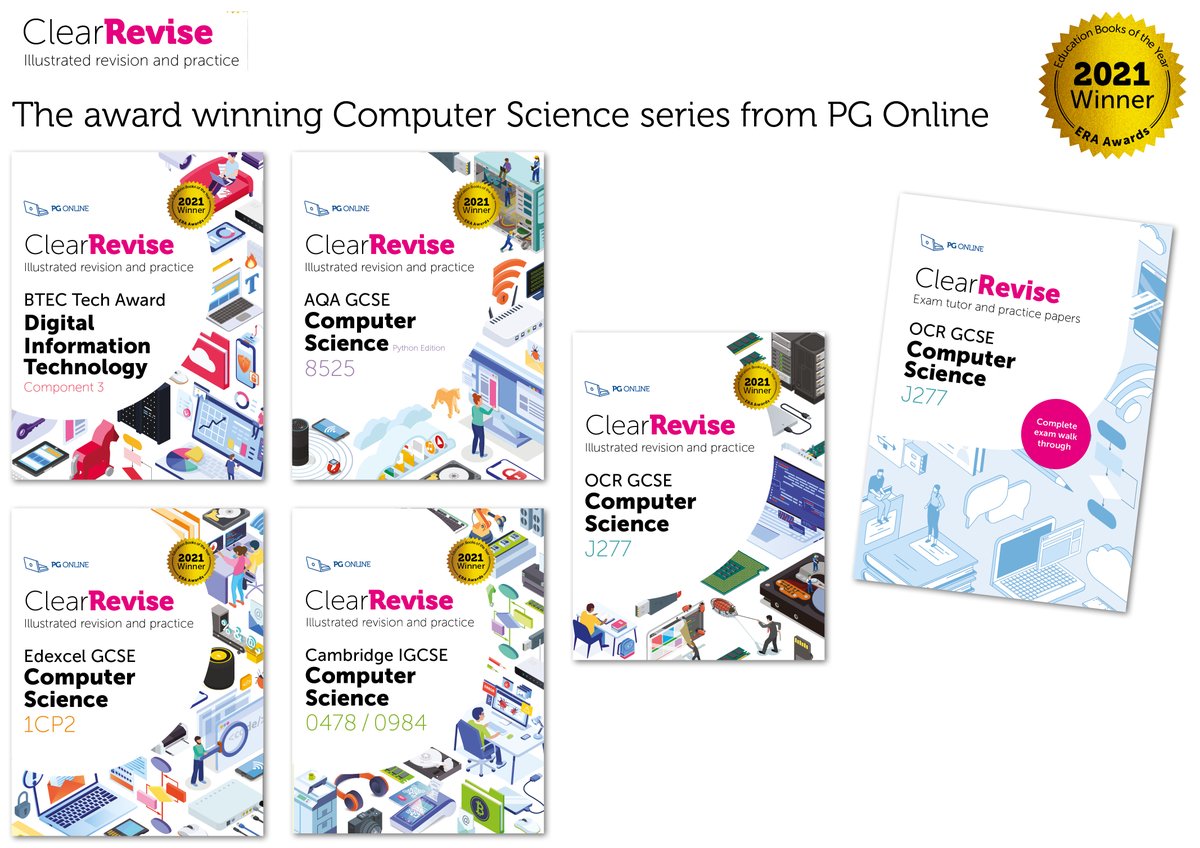 pgonlinepub's tweet photo. Loved by students - ClearRevise for Computer Science.  We've got it covered. https://t.co/GAf7poGapK 
#TeachPG #EdChat #computerscience https://t.co/Iiw1QK4hez