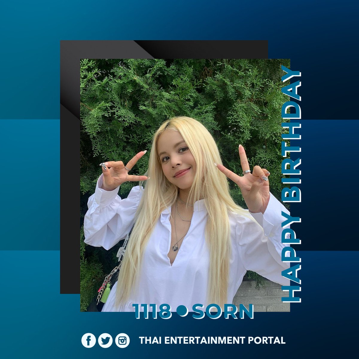 _TEPofficial's tweet photo. Happy Birthday, Sorn Chonnasorn! 🎉❤
#chonnasornSajakul
#RunWithSornDay
#눈부신_손_날입니다 https://t.co/5umXu6jhot