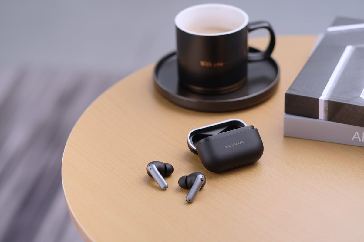 Stay professional and stay productive with Elevoc Clear earbuds. Thanks to our approach to Call Noise Cancellation, what’s happening in the background, no matter how noisy it is, stays out of your call. 🎧 
👉Grab yours on Indiegogo right now bit.ly/3z5Ijno