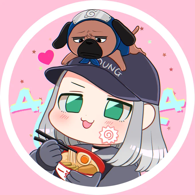 #新しいプロフィール画像 🍥🍜🐶👑 