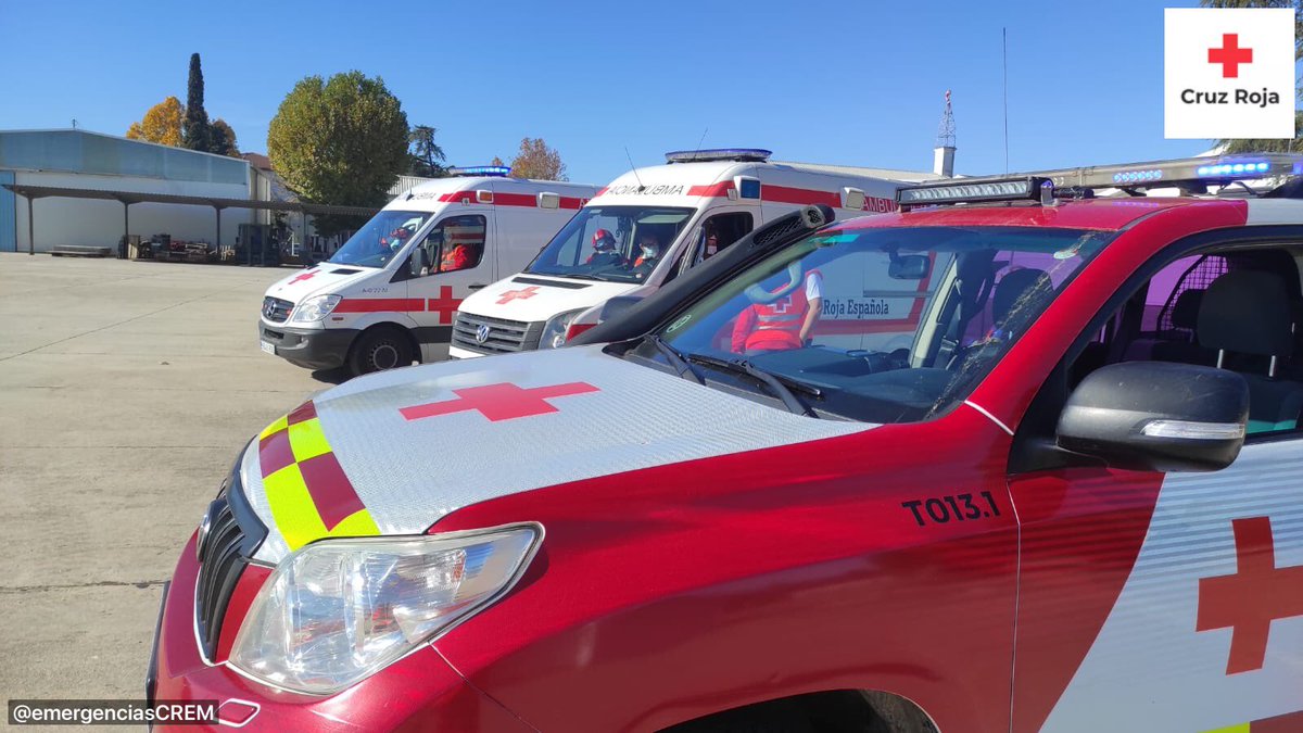 emergenciasCREM's tweet photo. #SIMULACRO

En el día de ayer nuestros recursos sanitarios, y de coordinación, participaron en el ejercicio de respuesta ente emergencias aeronáuticas de la #BAGetafe @EjercitoAire , junto al resto de servicios de emergencia.

#ASEM112 https://t.co/WSnsmoQjdO