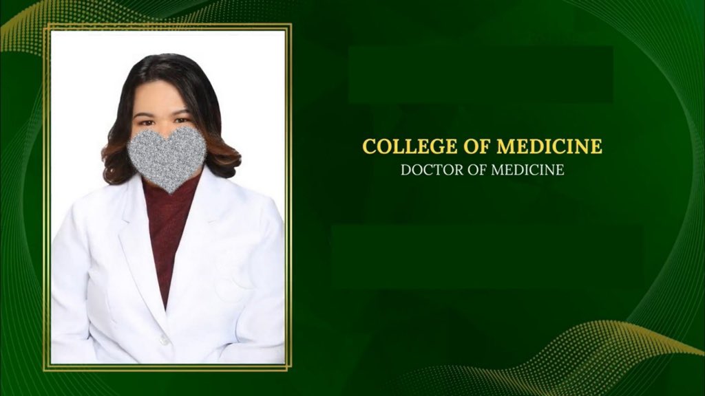 DonKissATeamOFC's tweet photo. To our very own, we take pride of how far you've come &amp; we're so excited to see how far you'll go. Your love &amp; altruism makes us certain that you'll incessantly open your soul for incredible things you ought to offer others. Congratulations! Proud of you, Doc! @foureyedchild 💗✨ https://t.co/wvSQCPP8Rg