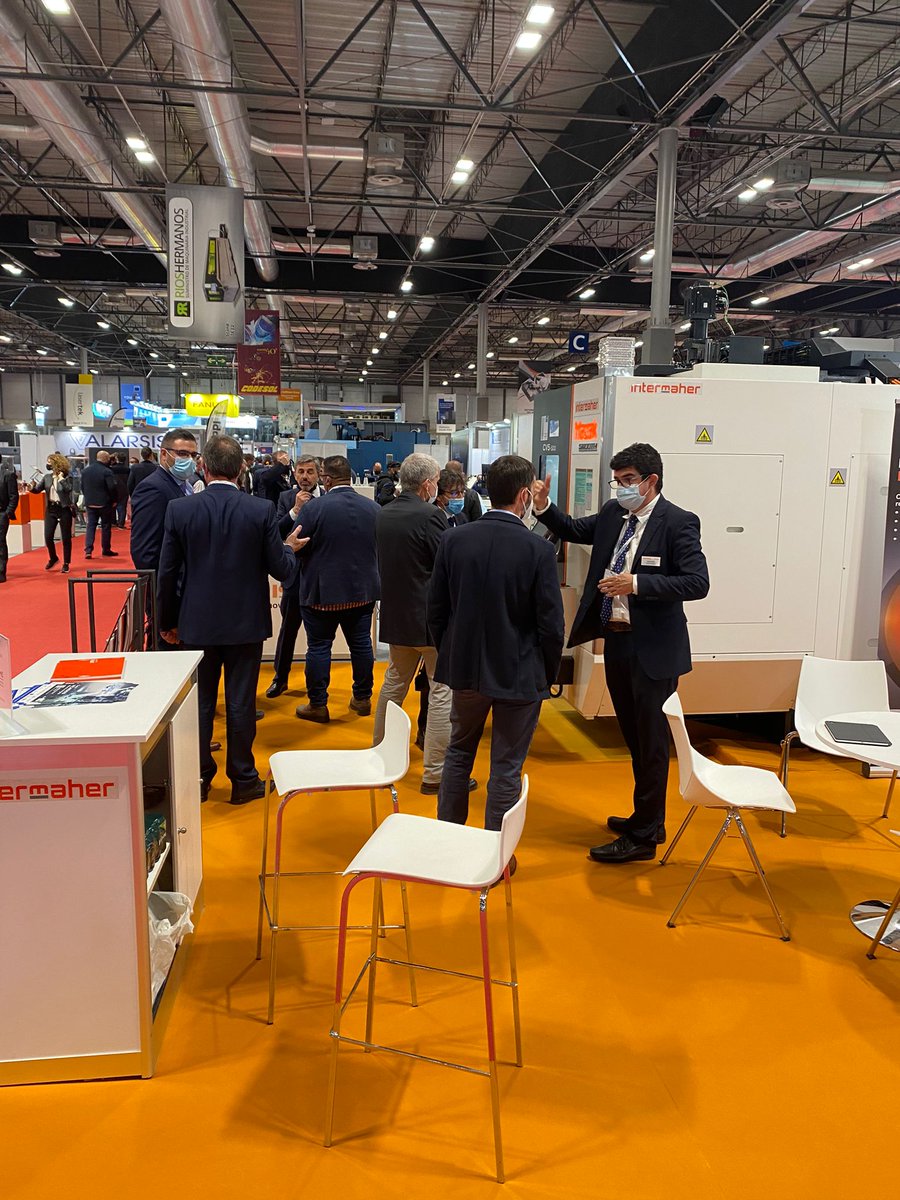 intermaher's tweet photo. ⏳¡ÚLTIMO DÍA DE FERIA EN @MetalMadridEs!
🙌Anímate y visita nuestro Stand 7/D20 de @intermaher @MazakEurope
ℹ️¡Te esperamos e informamos sobre nuestros productos en máquina-herramienta!
#tornos #centrosmecanizado #5ejes #controlnumerico #cnc #intermaher #mazak #metalmadrid https://t.co/zovK33FxhX