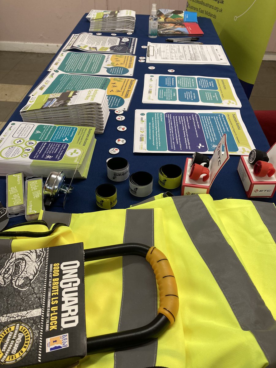 SustransEMids's tweet photo. Come on down to @nottmjobs job fair in Clifton to check out who is recruiting and how we can help you travel to your new job! @Transport_Nottm #sustransaccess https://t.co/TUfwetIdtW