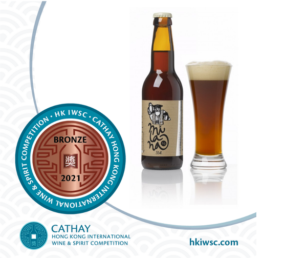 Y especial ilusión nos hace que un clásico en la casa: "Milana Tostada", en la categoría "Amber ale", se traiga la medalla de bronce en el Cathay Hong Kong International Wine &amp; Spirit Competition 2021.
Salud!
#cerveza #beer #beerlover #CraftBeer #Valladolid #pucela #cervezamilana